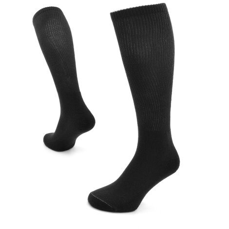 TCK Baseballsocken Schwarz Medium (38-41)