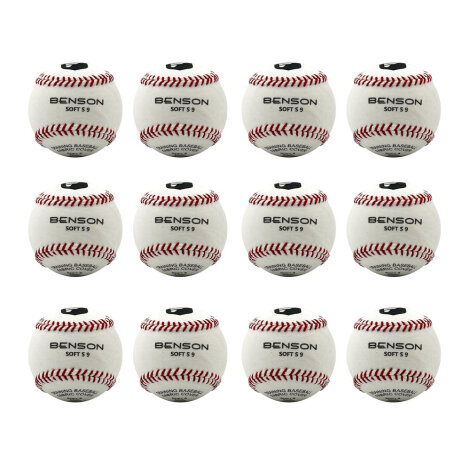 Benson Soft Stitch Baseball 9 Inch (dozen)
