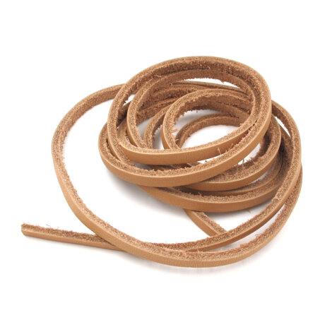 Lederband Markwort (180cm) - Tan