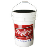 Rawlings Plastic Ball Bucket Balleimer (mit Deckel)