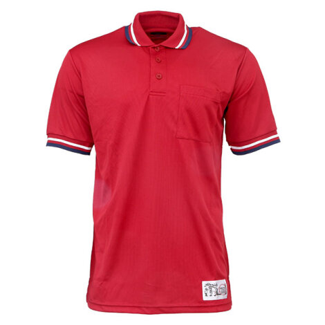 Honigs Umpire Shirt Rot XL