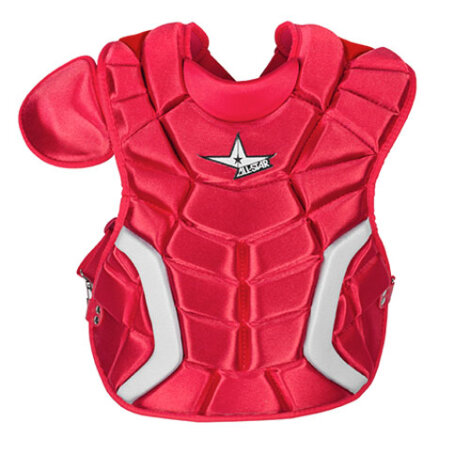 All-Star CP28PS Catcher Bodyprotector Red