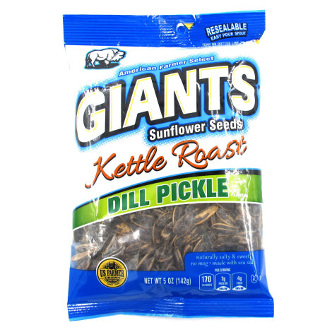 Giants Sunflower Seeds Kettle Roast Dill Pickle