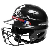Baseballhelm Rawlings RCFHFG (mit Facemask) Schwarz