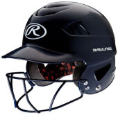 Baseballhelm Rawlings RCFHFG (mit Facemask) Navy