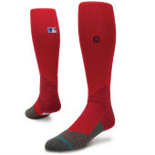 Stance Diamond Pro Primary OTC Socks Red