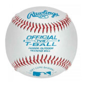1 Dozen Baseball 9" Rawlings TVB T-Ball (Soft Center)