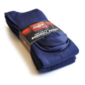 Rawlings Baseballsocken Navy (2er-Pack) Medium (38-41)