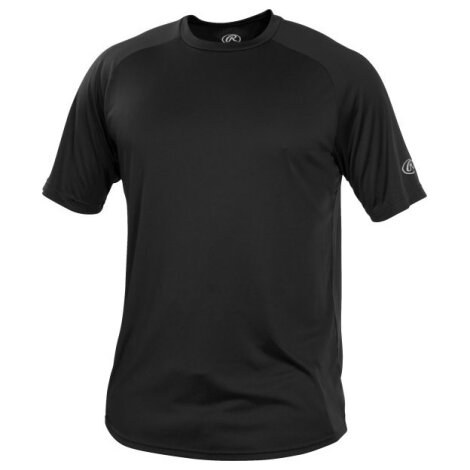 Rawlings Crew Neck Short Sleeve Jersey Schwarz M