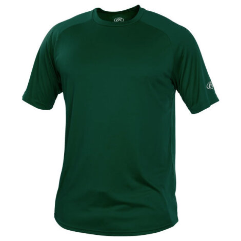 Rawlings Crew Neck Short Sleeve Jersey Grün S
