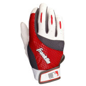 Batting Gloves Franklin 2nd Skinz (Red/White)