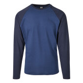 Undershirt Baseball Longsleeve (Darkblue/Midnight Navy)