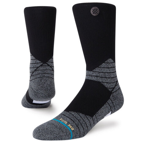 Stance Socks Icon Sport Crew (Black) L (43-46)