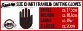 Batting Gloves Franklin Pro Classic (Black/Black)