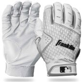 Batting Gloves Franklin 2nd Skinz (White/White)