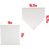 Franklin MLB Deluxe 4-Piece Throw Down Rubber Base Set