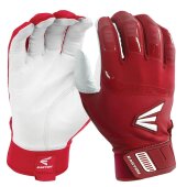 Batting Gloves Easton Walk-Off (White/Red)