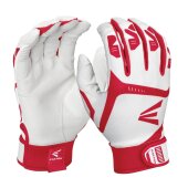 Batting Gloves Easton Gametime (White/Red) M