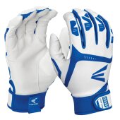 Batting Gloves Easton Gametime (White/Royal) Youth S
