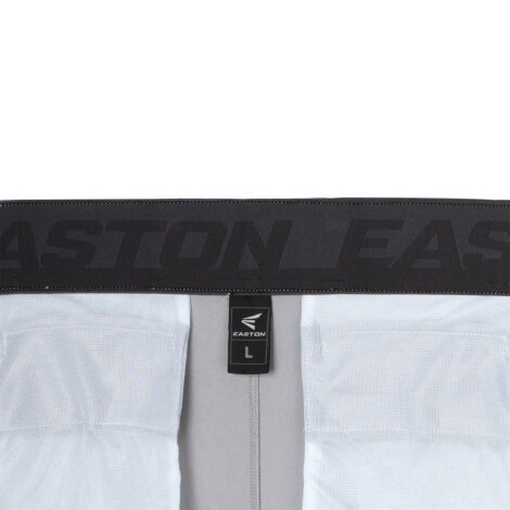 Easton Rival+ Pantalon Baseball Homme – Coupe Athlétique Moderne, Genoux Renforcés, Polyester 100 %, Ourlet Ouvert