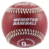 Rawlings 9" Weighted Baseball (9oz / 255g) -...