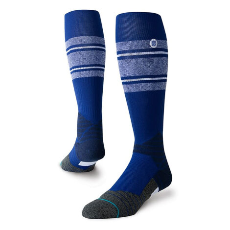 Stance Baseballsocken Diamond Pro Stripe OTC (White/Blue) 43-46 (Large)