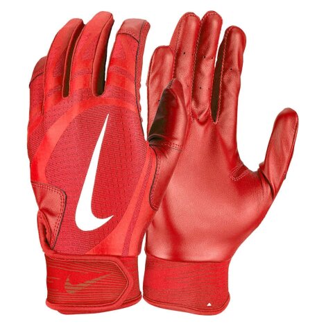 Batting Gloves Nike Y Alpha Huarache Edge Youth (University Red) M