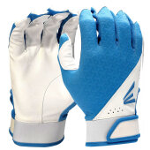 Easton Womens Fundamental Batting Gloves (White/CaroBlue)