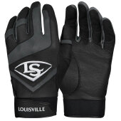 Batting Gloves Louisville Slugger Genuine (Schwarz)