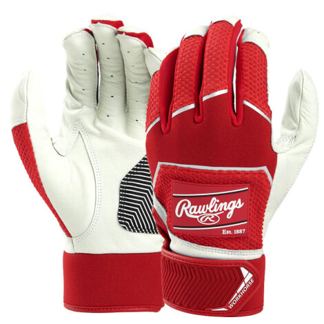 Batting Gloves Rawlings Workhorse (Rot) S