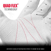 Batting Gloves Franklin Pro Classic (White/Royal)