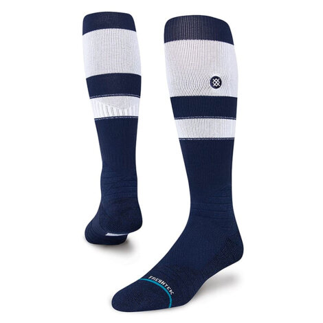 Stance Baseballsocken Stripes OTC (White/Navy)