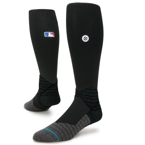 Stance MLB Diamond Pro Primary OTC Baseballsocken Schwarz Youth L (35-37)