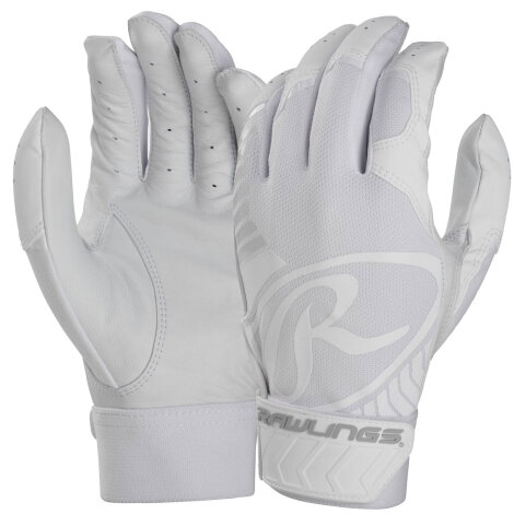 Batting Gloves Rawlings 5150 White Youth