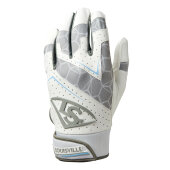 Batting Gloves Louisville Genuine V2 (White) Youth