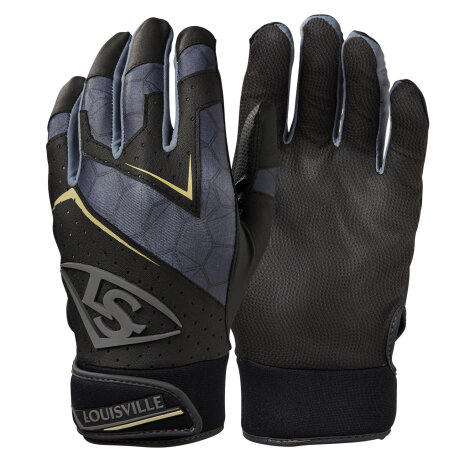 Batting Gloves Louisville Genuine V2 (Black) Youth