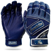Franklin Powerstrap Chrome Batting Gloves Navy M