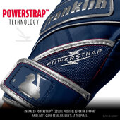Franklin Powerstrap Chrome Batting Gloves Navy M