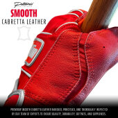 Batting Gloves Franklin Powerstrap (Chrome Red) XL