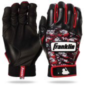 Batting Gloves Franklin Digitek Schwarz/Rot