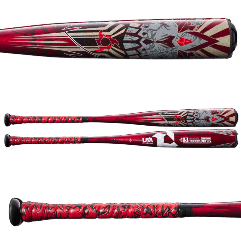 Batte De Baseball BBCOR DeMarini Voodoo One 2024 - 33 Pouces, 30 Oz - Aluminium - Neuve Avec Garantie