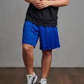 Russell 9" Nylon Tricot Mesh Short Royal