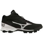 Baseballschuhe Mizuno Wave LightRevo MID TPU (Schwarz/Weiß) 44,5 (US 11)