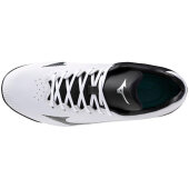 Mizuno Wave LightRevo Baseball Molded Cleats (White/Black) 46,5 (US12,5)