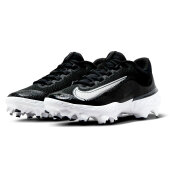 Baseballschuhe Nike Alpha Huarache Elite 4 Low MCS (Schwarz/Weiß) 47,5 (US13)