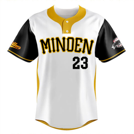 Baseballtrikot Minden Millers (2-Button)