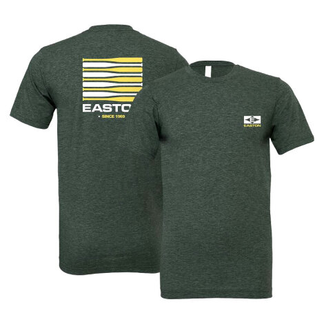 Easton Bar Flag Retro Logo T-Shirt (Heather Forest)