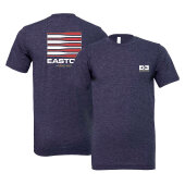 Easton Bat Flag Retro Logo T-Shirt (Heather Navy)