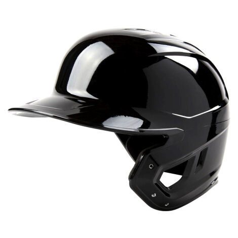 Baseballhelm Rawlings Mach Single Ear Schwarz RHB L
