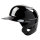 Baseballhelm Rawlings Mach Single Ear Schwarz RHB L